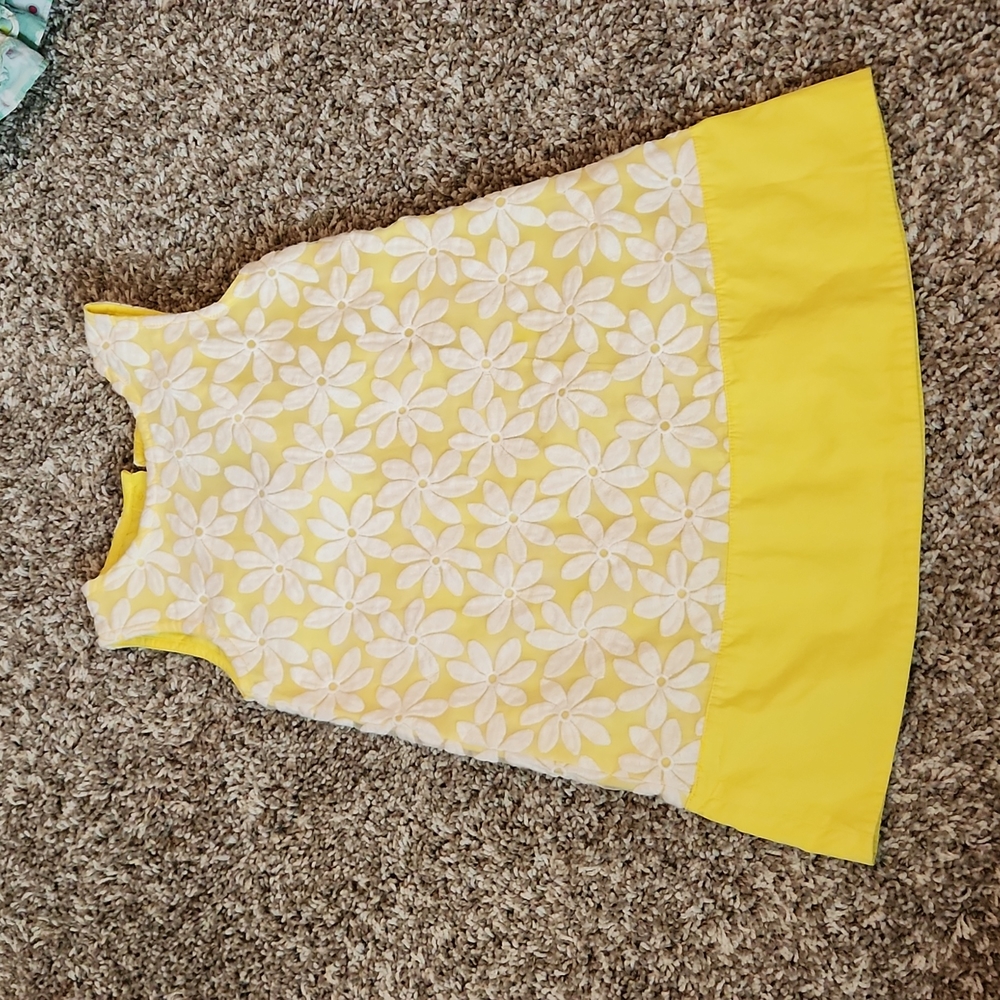 Gymboree 2T yellow daisy dress